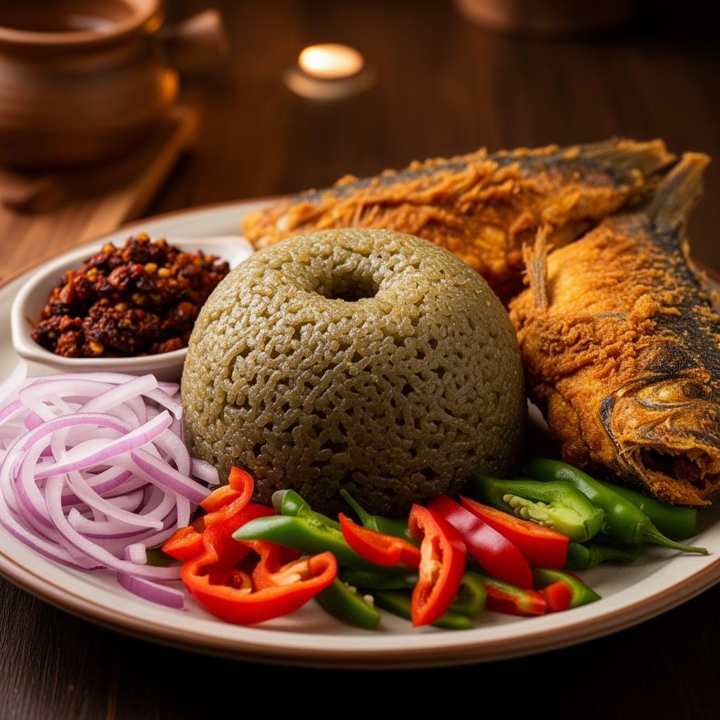 Kenkey & Fried Fish